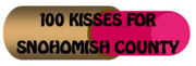 100 Kisses for Snohomish County